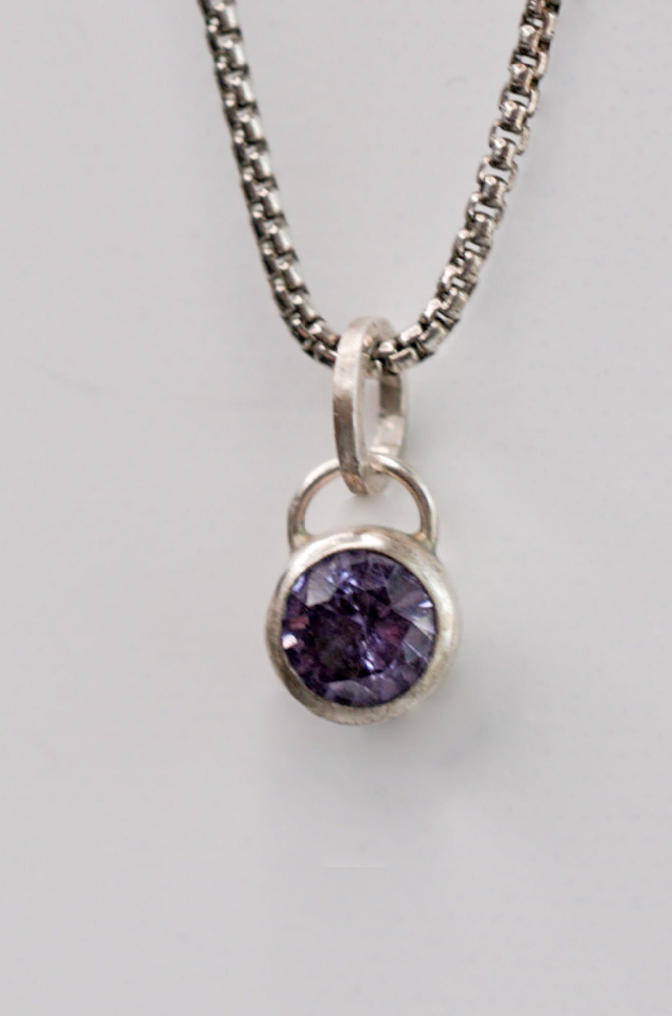 Periwinkle Spinel Pendant